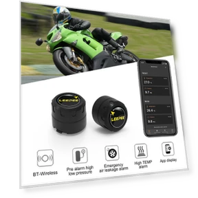 Bluetooth Tire Pressure Monitor System — TPMS Sensor Replacements, JOHO - CarGear