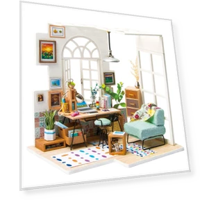 DIY Miniature Dollhouse Series — Doll Crafting, Robotime