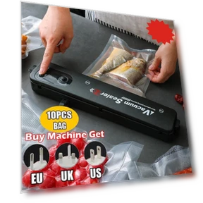Electric Vacuum Food Sealer — Vacuum Bags, oucheee