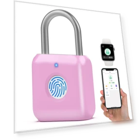 Fingerprint Smart Padlock — Security Locks, MoRub-Japan
