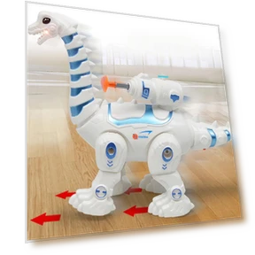 Intelligent Remote Control Walking Dinosaur Toy — Interactive Animal Companions, Constantine