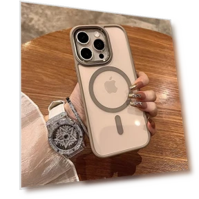 Magnetic Case with Wireless Charging — Phone Accessories, AI Supermarket