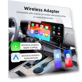 Mini 2-in-1 AI Box Carplay — Stereo Receivers, LEXXSON