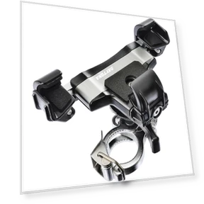Motorcycle Smartphone Holder Aluminum Arm — Handlebar Gear, SOLT Japan Market