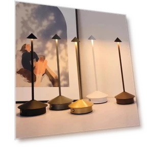 Rechargeable table LED light with touch sensor — Desk & Table Lighting, Artful Home