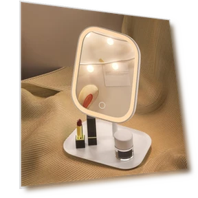 Rotating LED Vanity Mirror — Handheld, Dajiazhenji