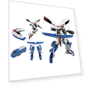Shinkansen Transformation Robot Shinkalion Z 800 Sonic Set — Toy Vehicles, Tomy
