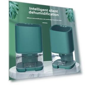 Silent Compact Household Air Dehumidifier — Air Moisture Control, Small Appliances