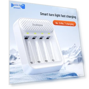 Smart Charger for AA NiMH Batteries — Chargers, Doublepow Battery