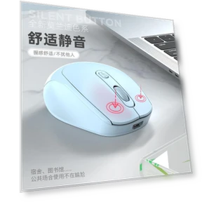Universal Rechargeable Bluetooth Mouse — Computer Mice, SkyFin Home Haven