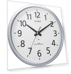 Wall Clock with Radio Control — Clocks, RHYTHM