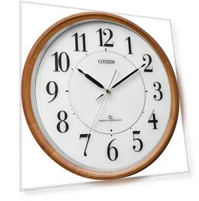 Wall Clock with Wide Reception Range — Clocks, RHYTHM