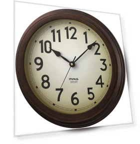 Wall Radio Analog Clock — Clocks, SAMURAI STYLE