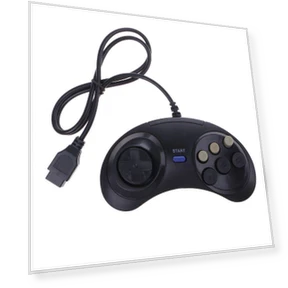 6-button Wired Controller Pad — Accessories, Happy Electronic King