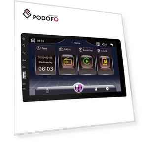 9-inch Touch Screen Car Radio Receiver — Stereo Receivers, Podofo