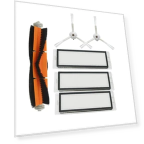 HEPA Filter and Brush Set — Parts & Accessories, GOODLUCKK