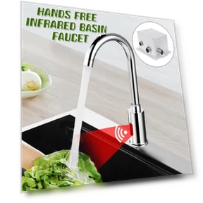 Infrared Sensor Faucet — Hands-Free Faucets, Sea Global