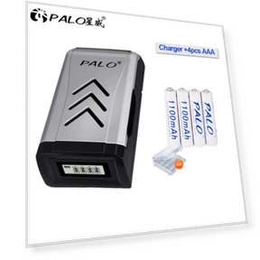 Rechargeable Battery and Smart Charger Set — Batteries, PALO