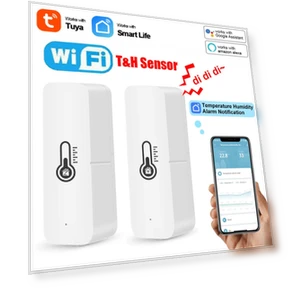 Wi-Fi Temperature and Humidity Detector — Home Climate Control, Souyi