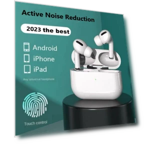 Wireless Earbuds with Stereo Sound Sensor — In-Ear Headphones, ElectronicsHome
