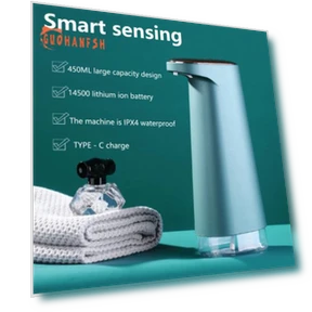 Automatic Soap Dispenser Set — Care Dispensers, Smart IT