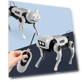 DIY Assembly RC Photo Prop Crafts 3D Model Robot Dog — Construction Kits, baby and kids