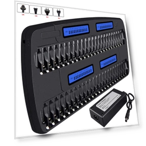 Fast Smart Charger with LCD Display — Batteries, PALO