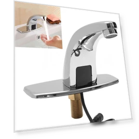 Infrared Hands Free Bathroom Mixer — Hands-Free Faucets, LY Home&Kitchen