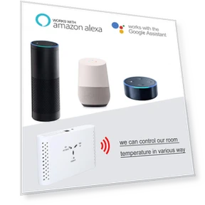 Smart Thermostat Controller — Home Climate Control, Zeblaze