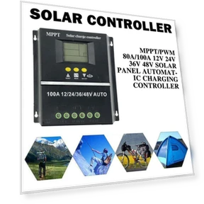 Solar Charge Controller — Power Management, DeLam01