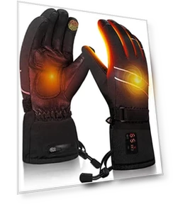 Electric Heated Gloves — Gloves & Mittens, Inkon Outdoor Sports