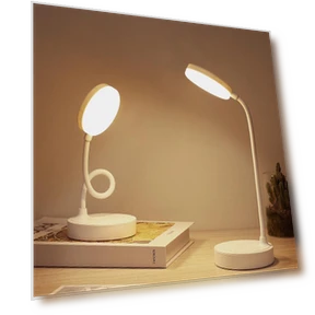 LED Desk Lamp with USB Power — Desk & Table Lighting, Smllery
