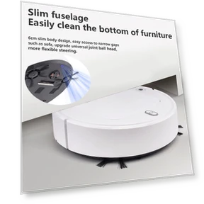 Mini Robot Vacuum — Smart Cleaning Robots, Glasses