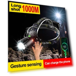Smart Sensor Headlamp Flashlight — Flashlights, paweinuo 03