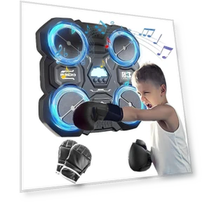 Smart Wall-Mounted Boxing Trainer — Boxing Training Gear, HappyToy