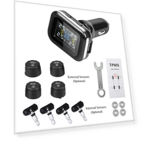 Universal Wireless TPMS USB Digital Tire Pressure Monitoring System — TPMS Sensor Replacements, Reakosound
