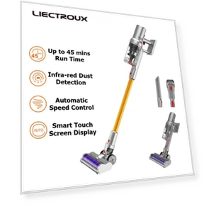Wireless Handheld Vacuum Cleaner — Portable Vacuums, Liectroux