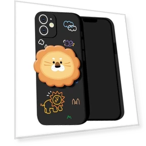 Cute Lion Character Smart Speech Case Set — Gadget Essentials, Board M Factory