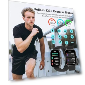 Fitness Tracker Smartwatch — Smartwatches, PLEIVO