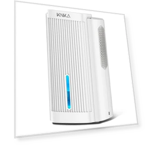 Quiet Dehumidifier with LED Light — Air Moisture Control, KNKA