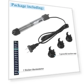 Adjustable Aquarium Heater — Heaters & Chillers, HITOP