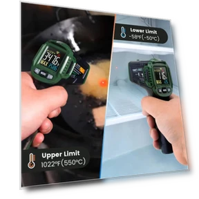 Digital Infrared Thermometer — Non-Contact Temperature Measurement, KAIWEETS