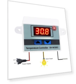 Digital LED Temperature Controller — Home Climate Control
