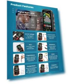 Digital Smart Multimeter — Electrical Testers, KAIWEETS