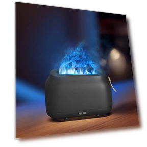 Flame Aromatherapy Humidifier — Air Moisturizers