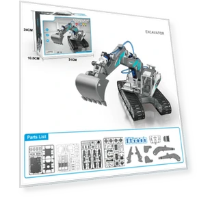 Hydraulic Power Crawler Excavator — Construction Kits