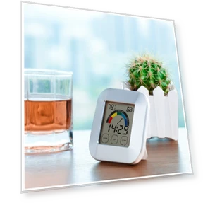 Indoor Thermometer Humidity Monitor — Home Climate Control