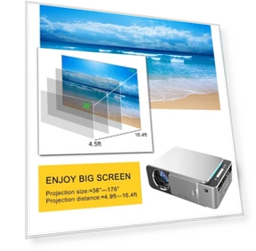 Mini Smart Home HD Projector — Home Theater Projectors