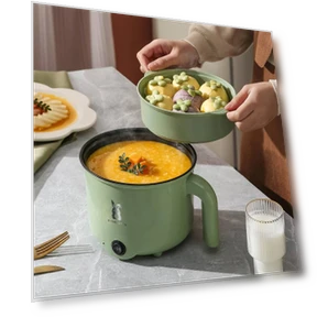 Multifunctional Electric Cooker — Portable Cooking Solutions