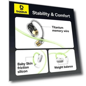 OWS Oper Ear Earbuds — In-Ear Headphones, Baseus